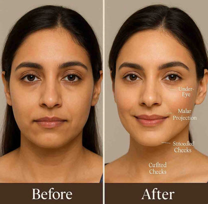 24K Gold Energy Beauty Bar Electric Facial Massage Roller